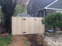 wood fence image