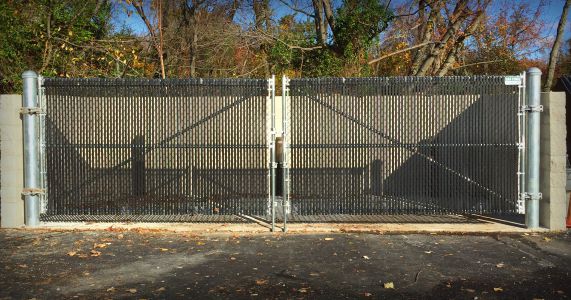 Chainlink Fence Slider Image
